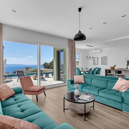 فيلة Bava - Swimming Pool With Sea View ماكارسكا