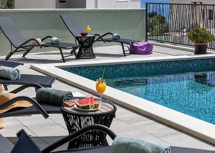 فيلة Bava - Swimming Pool With Sea View ماكارسكا